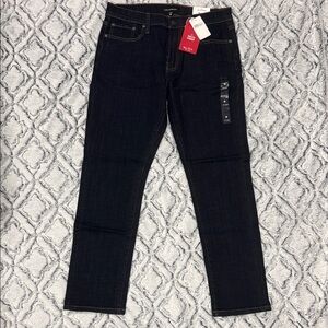 Lucky 410 Athletic Straight Dark Denim Jeans - NWT
